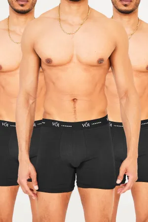 3 Pack Boxers - Black