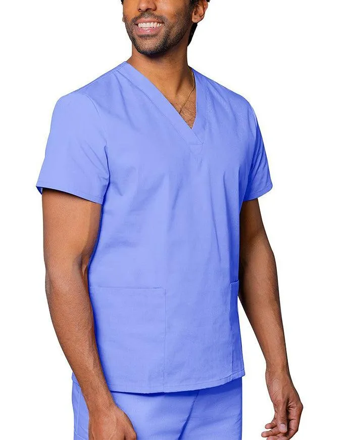 Adar Unisex V-neck Basic Scrub Set