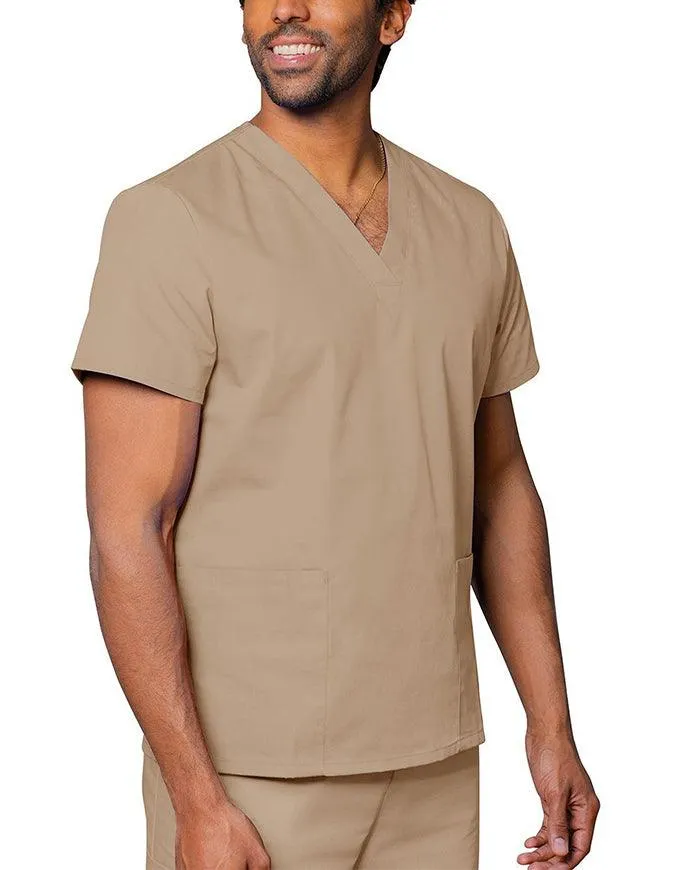 Adar Unisex V-neck Basic Scrub Set