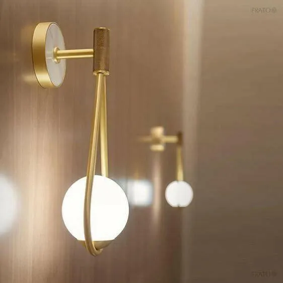 Arthur - Glass ball Sconce Wall Lamp