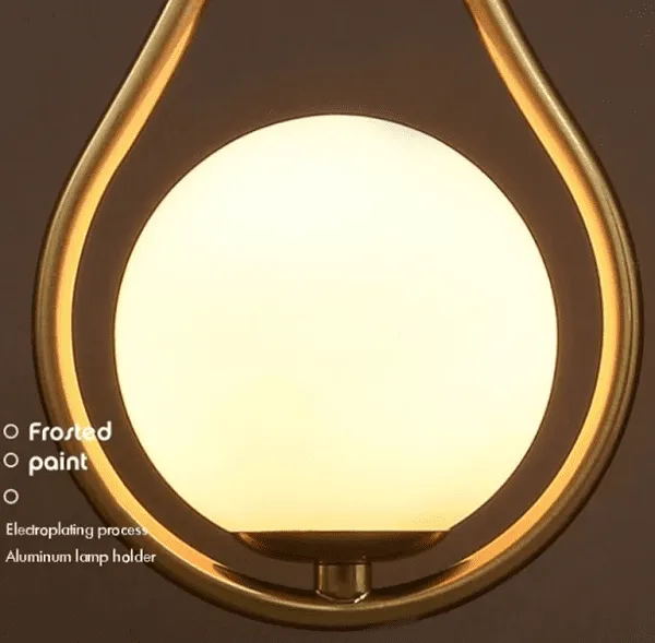 Arthur - Glass ball Sconce Wall Lamp