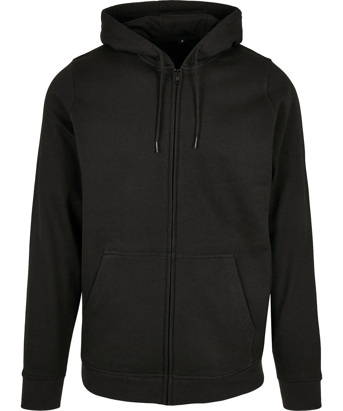 Basic zip hoodie | Black