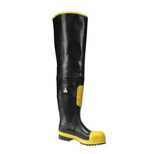 BLACK DIAMOND BOOTS -  31" Rubber Hip Boot with OrthoLite Liner - Steel Toe