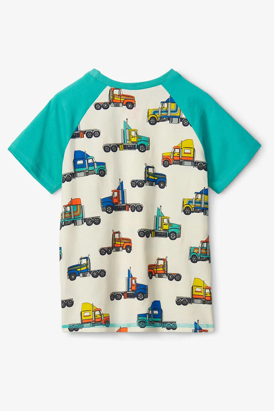 Boys Shirt Hatley Retro Rigs Raglan