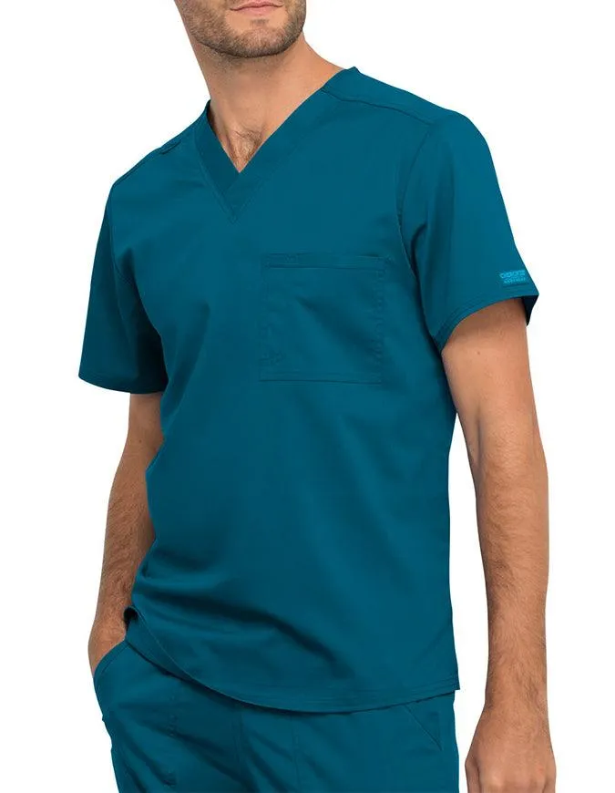 Cherokee Workwear Revolution Unisex Pocket V-Neck Scrub Top