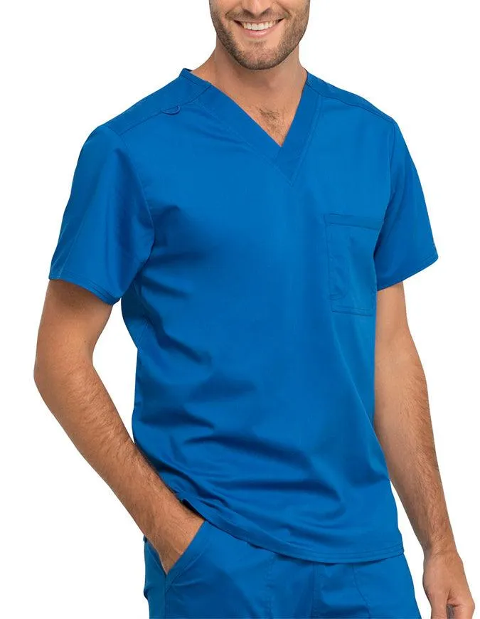 Cherokee Workwear Revolution Unisex Pocket V-Neck Scrub Top