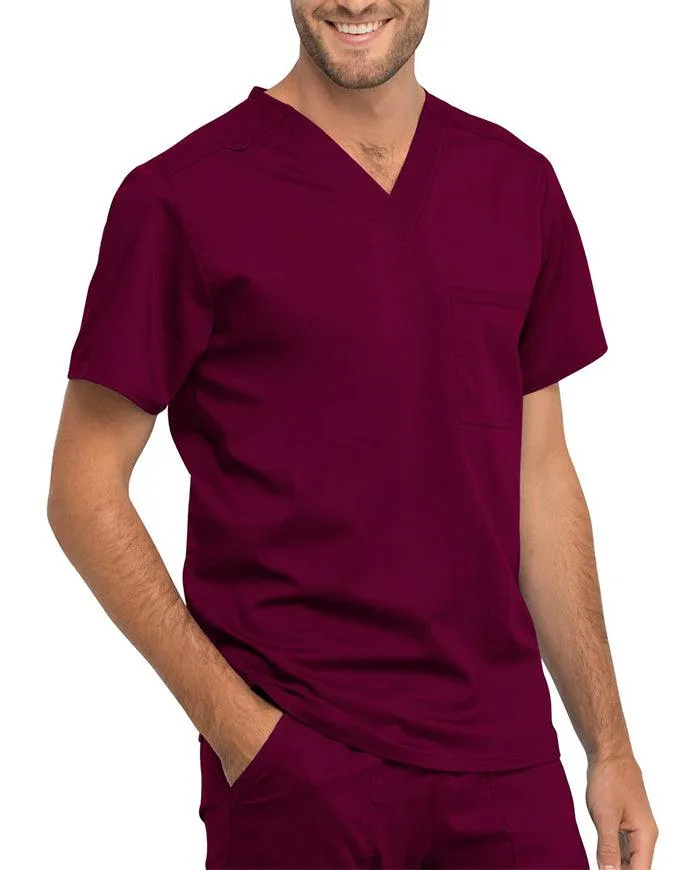 Cherokee Workwear Revolution Unisex Pocket V-Neck Scrub Top