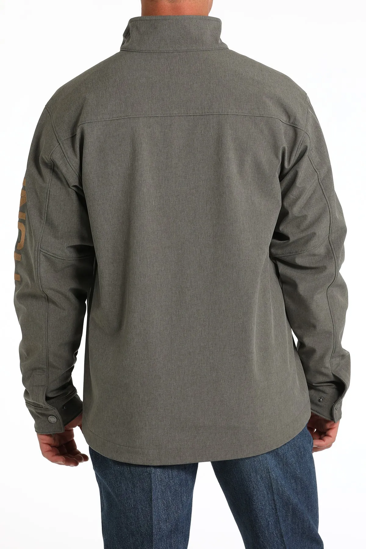 Cinch Men's Charcoal and Copper Bonded Jacket