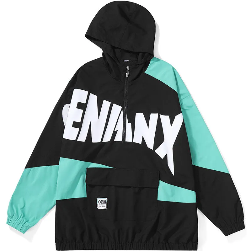 Cityboy Typography Pocket Couple Jacket