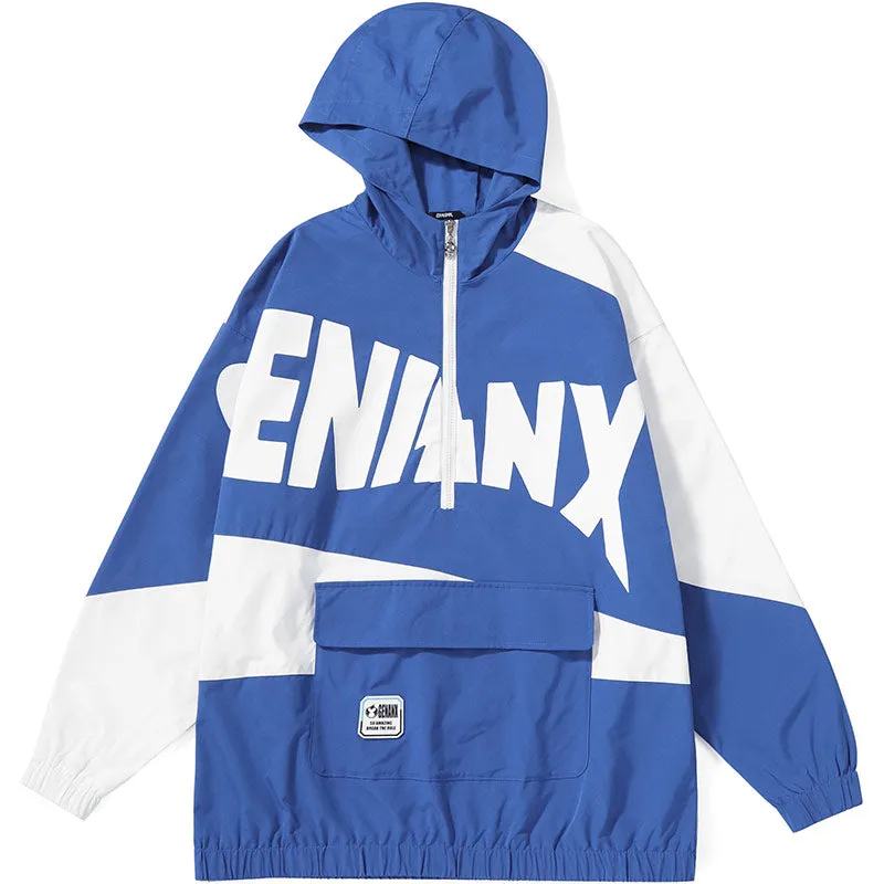 Cityboy Typography Pocket Couple Jacket