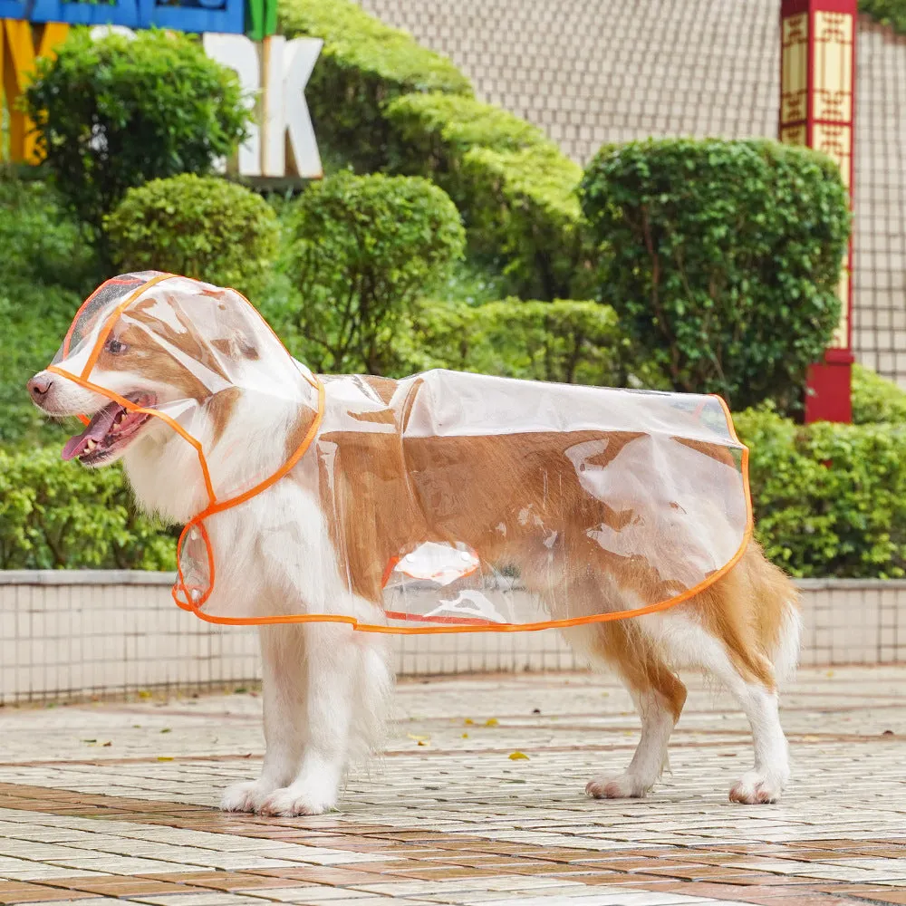 Clear Raincoat for Pets