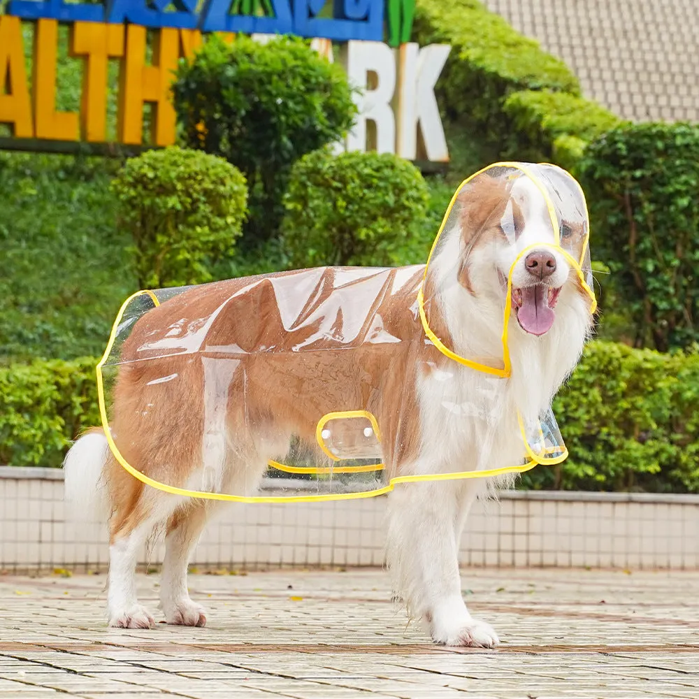 Clear Raincoat for Pets