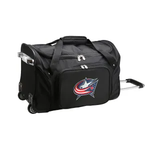 Columbus Blue Jackets Luggage | Columbus Blue Jackets Wheeled Carry On Luggage