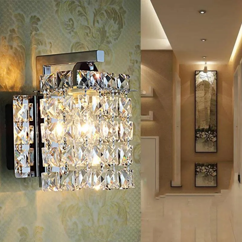 Crystal LED Wall Lamp