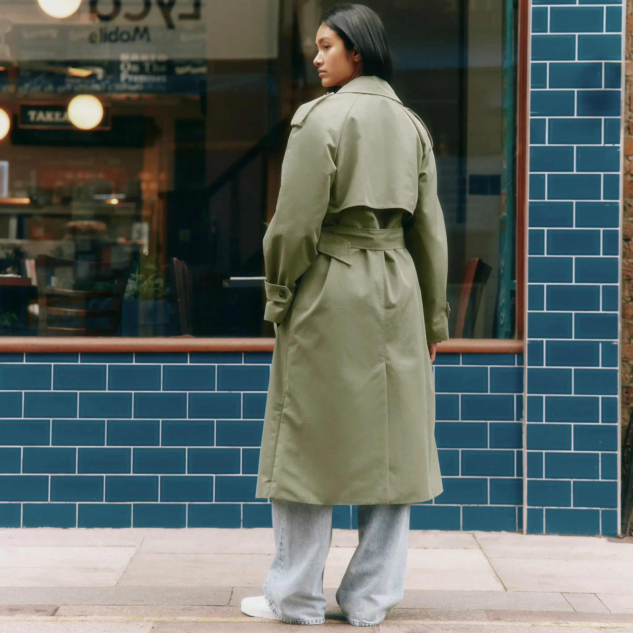 Double Breasted Classic Trench Coat