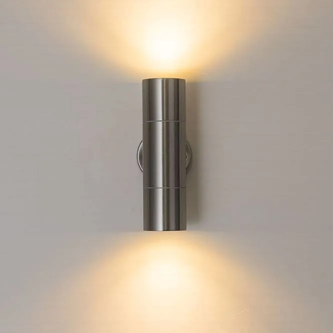 Double-Sided Cylinder Waterproof Outdoor Wall Lamp