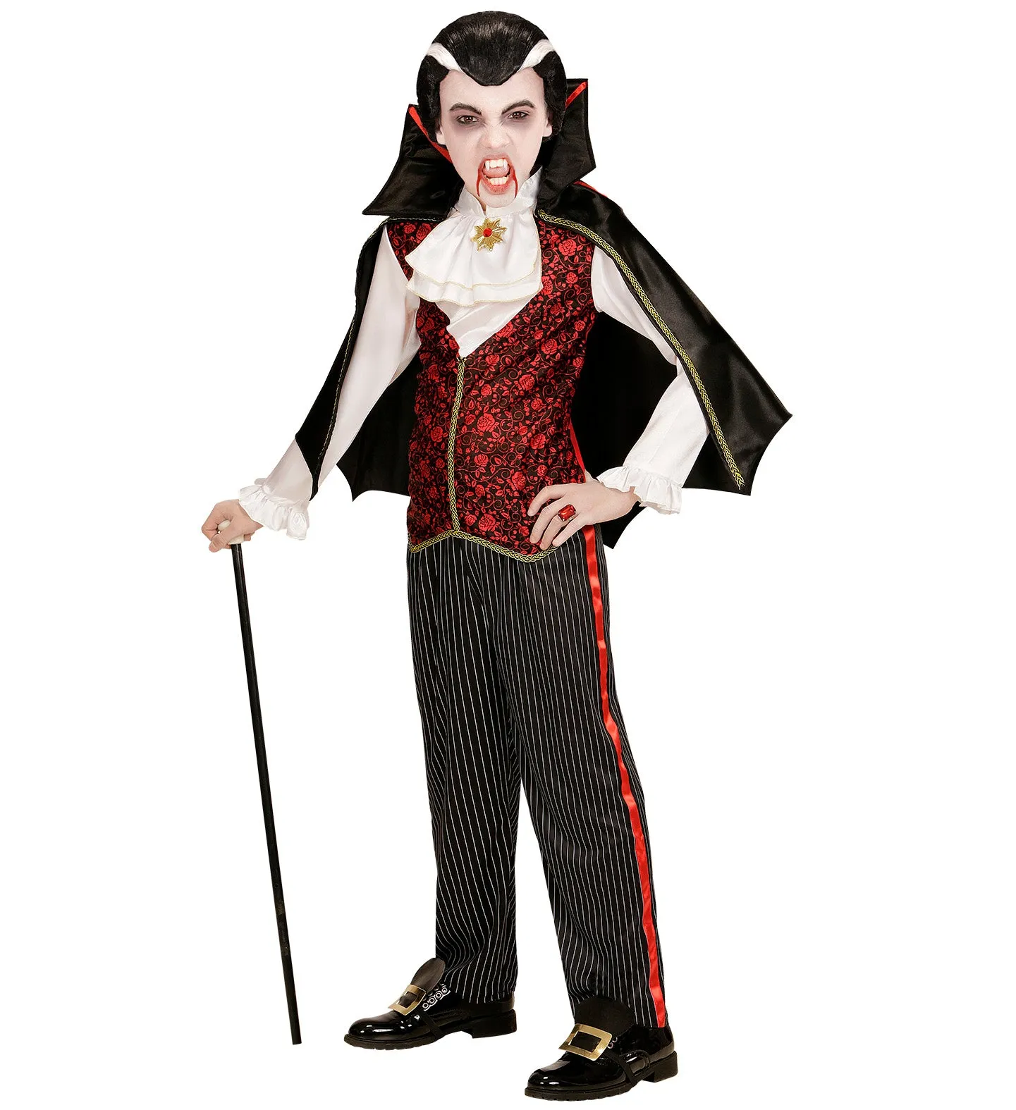 Elegant Count Vampire Costume Boys