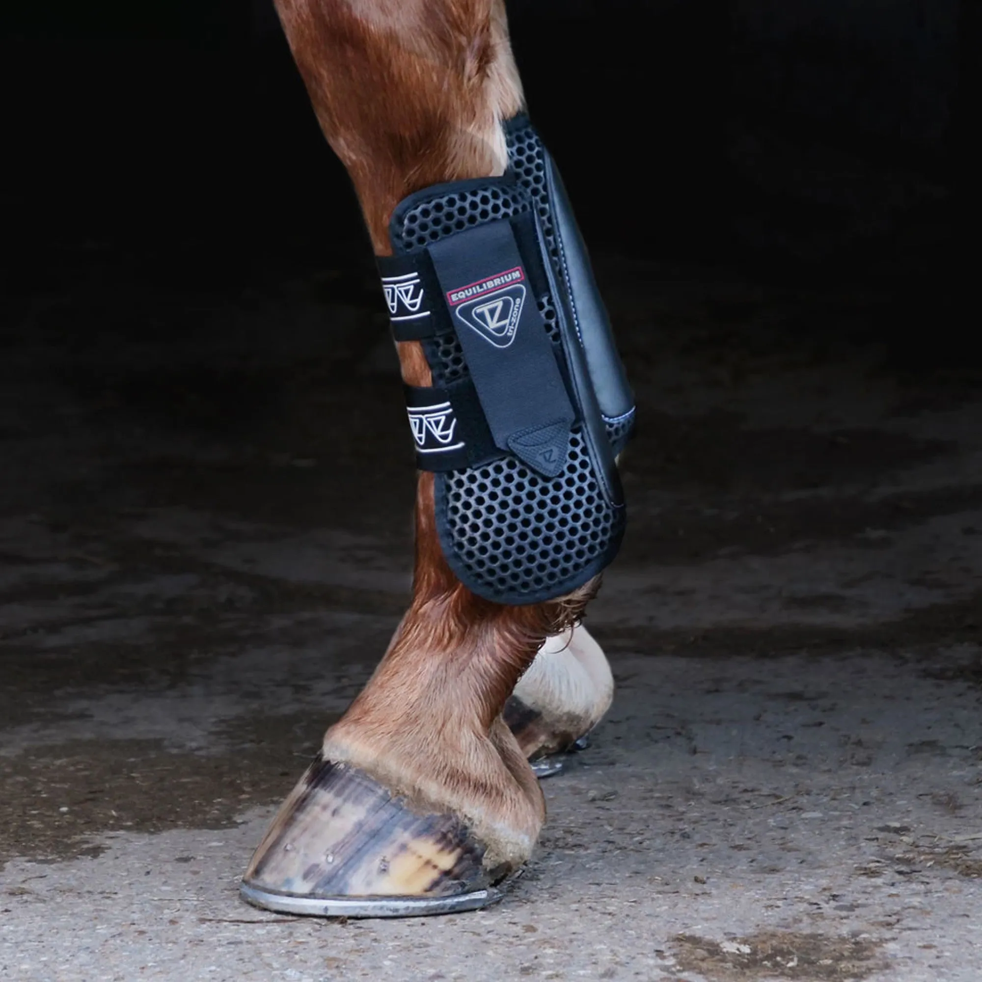 Equilibrium Tri-Zone Open Fronted Tendon Boots