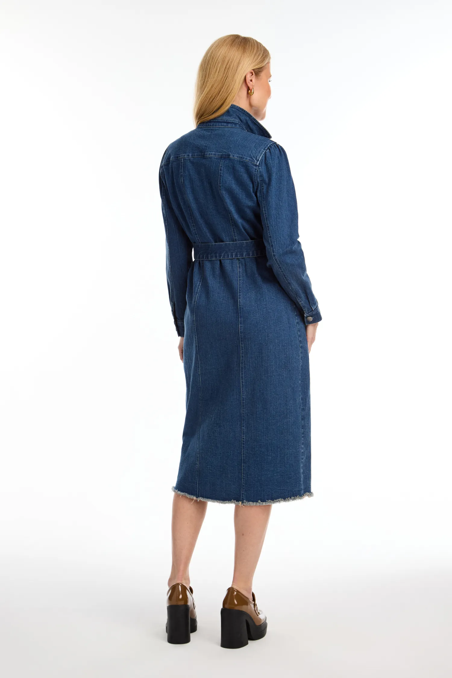 FDJ Denim Duster/Midi Denim Dress - Style 7697667