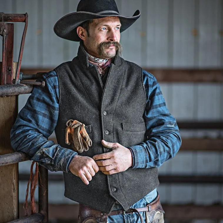 Filson Mackinaw Wool Western Vest