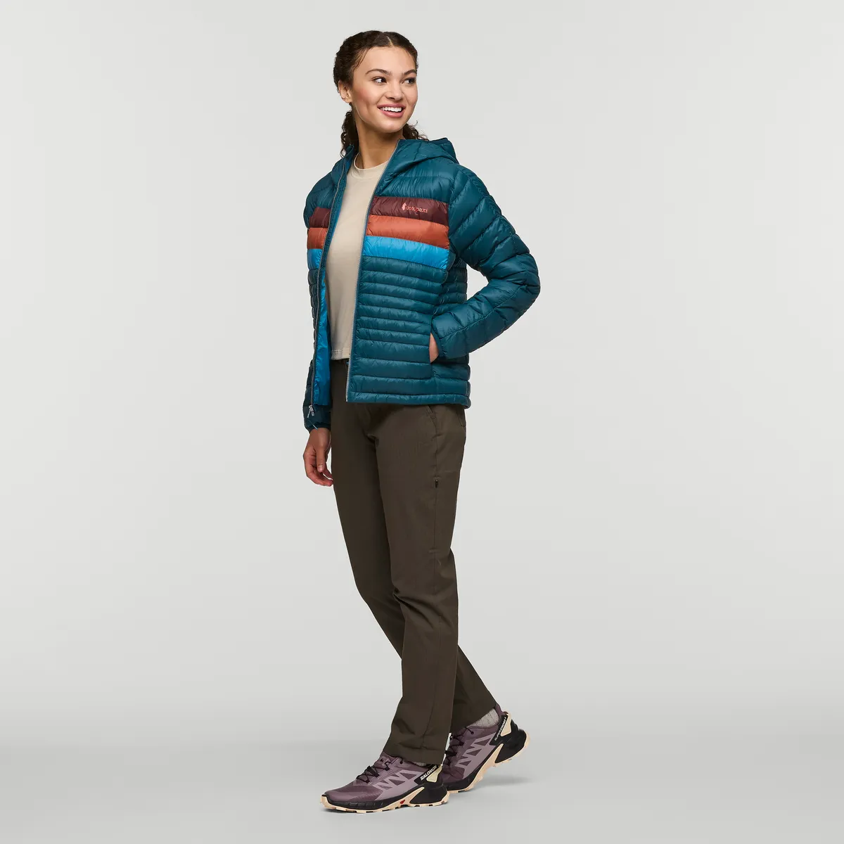 Fuego Hooded Down Jacket - Women's