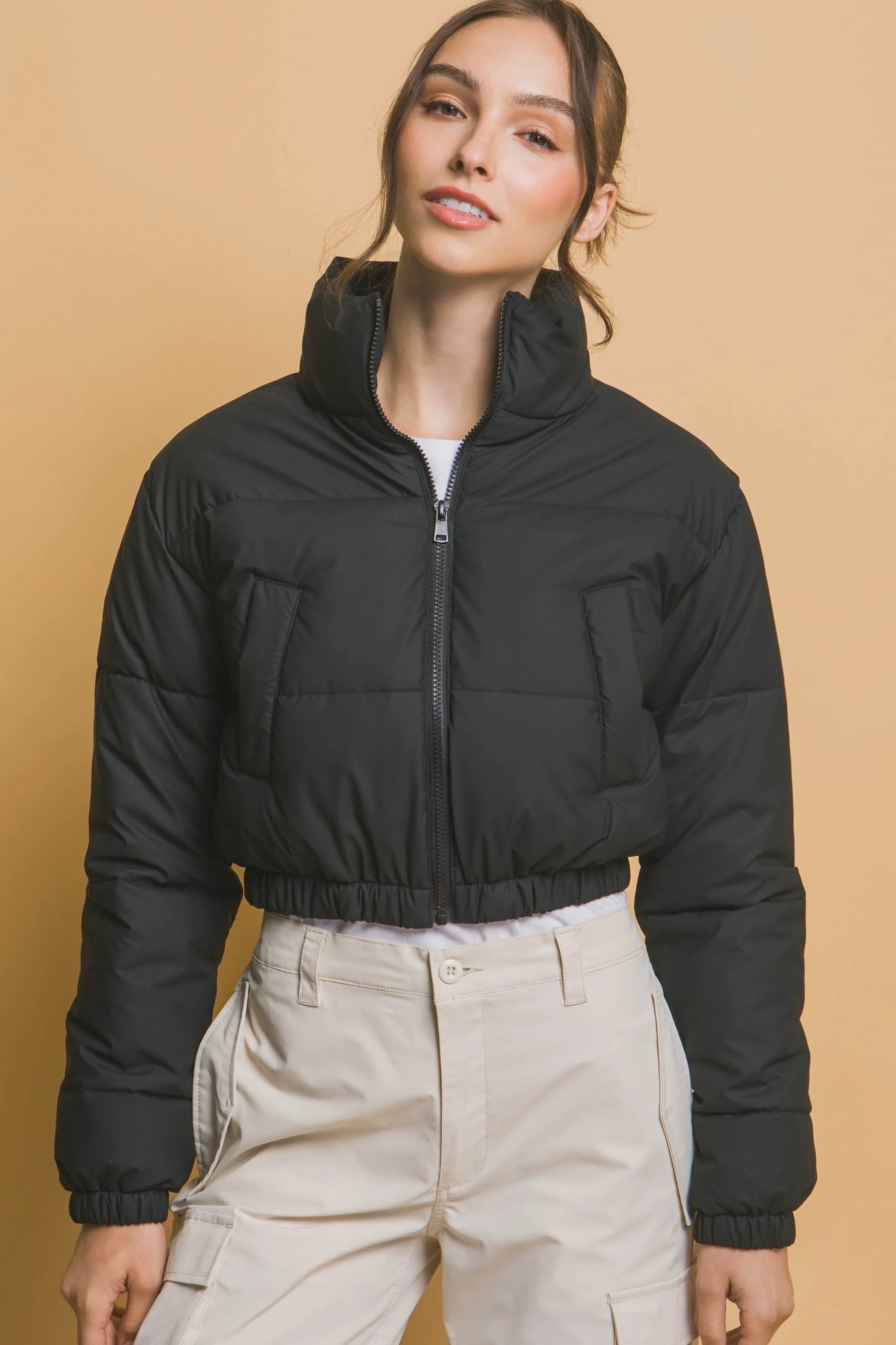 Full Zip Puffer Jacket