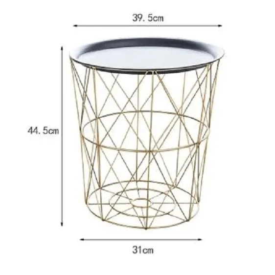 Grayson - Modern Geometric Frame Corner Table