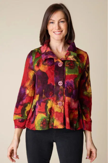 Habitat, 50572 Retro Floral Jacket, Apple