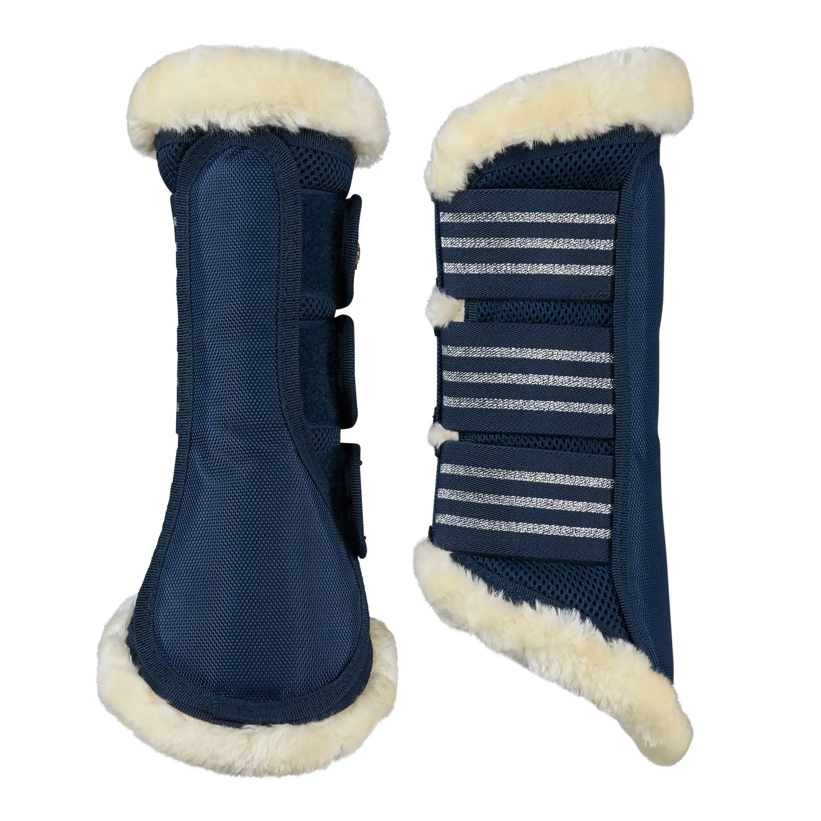 Horze Lincoln Faux Fur Brushing Boots *More Colours*