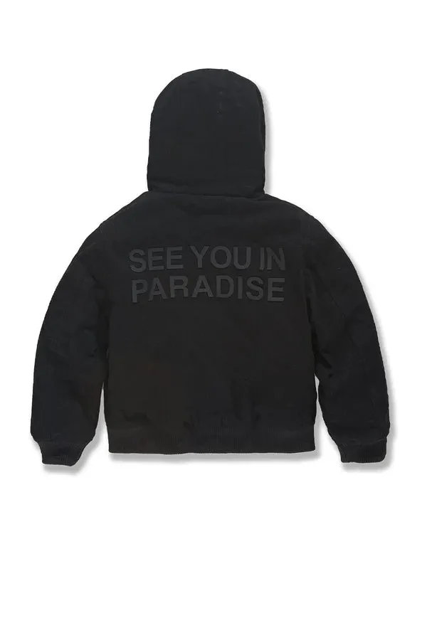 JORDAN CRAIG KIDS SEE YOU IN PARADISE HOODED WORK JACKET MULTI COLORS