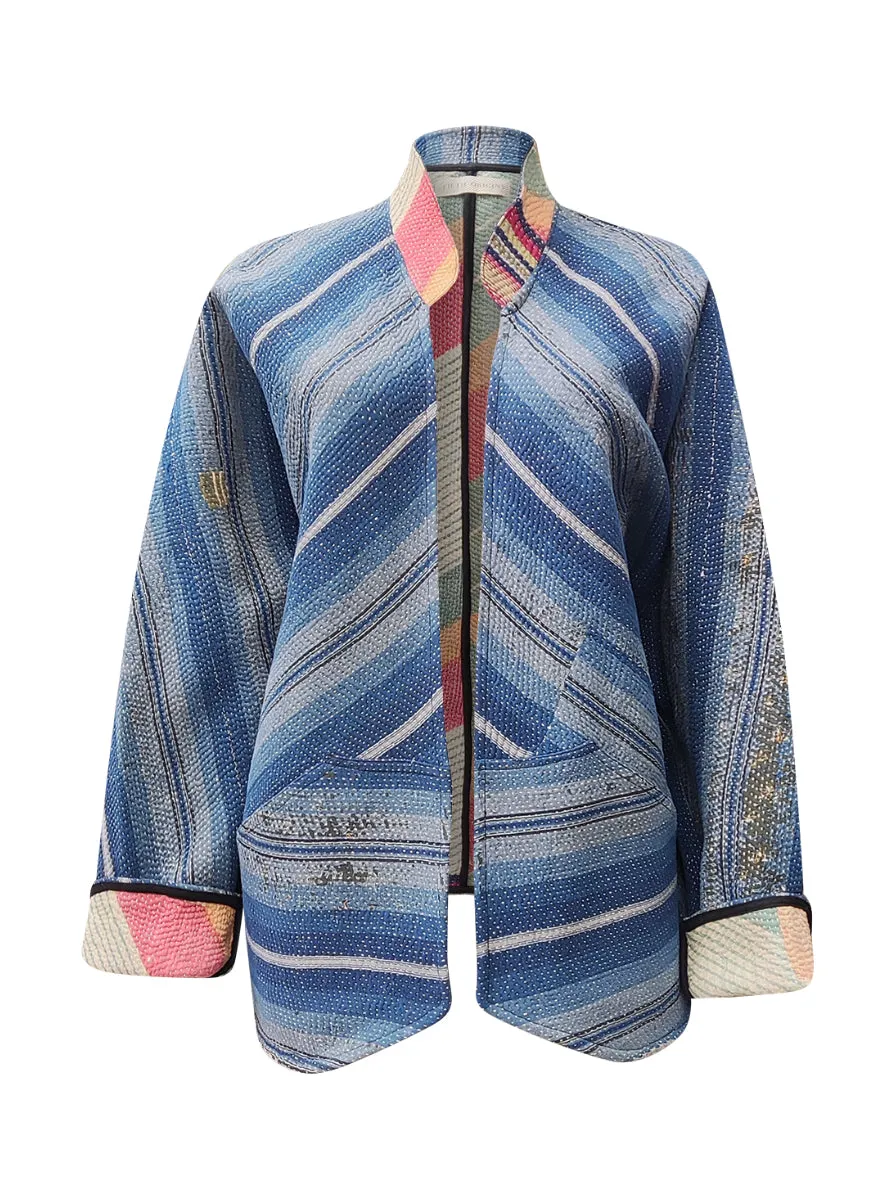 kantha vintage short jacket vanika