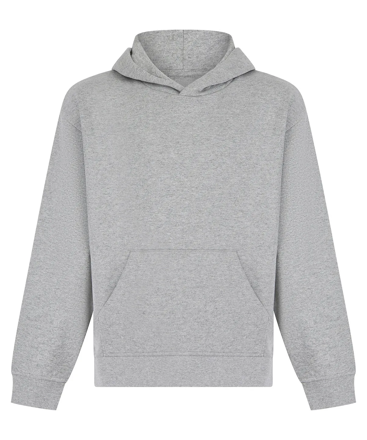 Kids sustainable fashion hoodie | Heather Grey