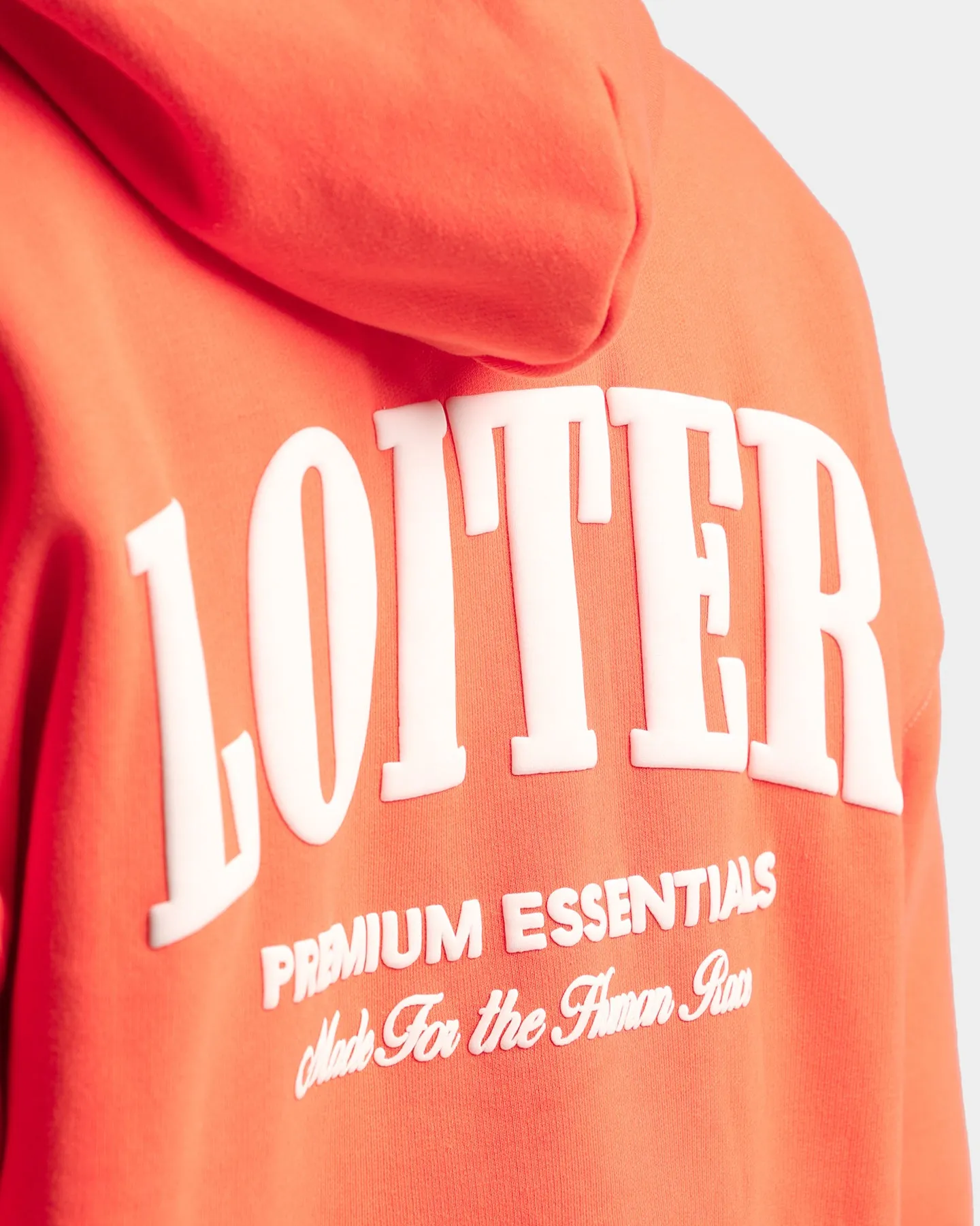 Loiter Premium Hoodie Coral