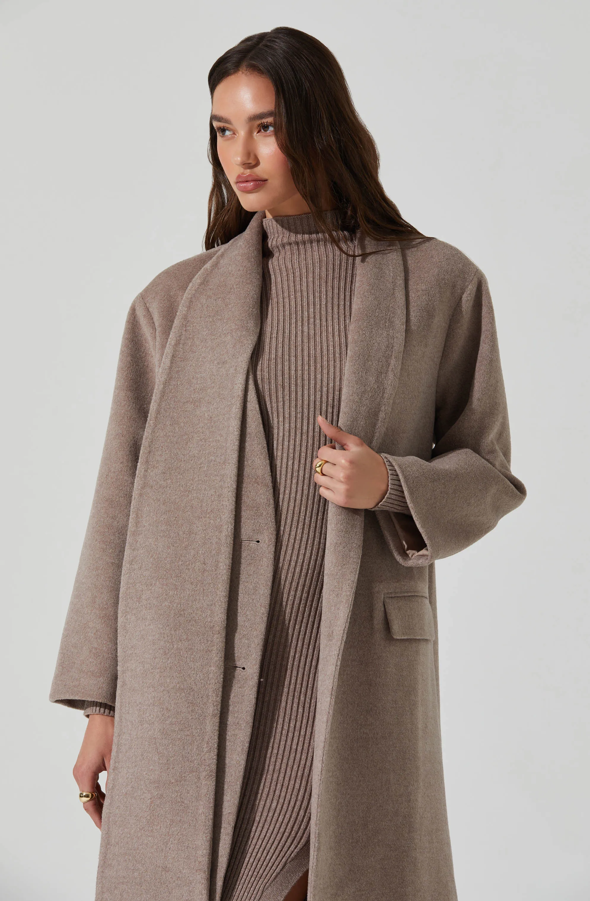 Londyn Coat Taupe