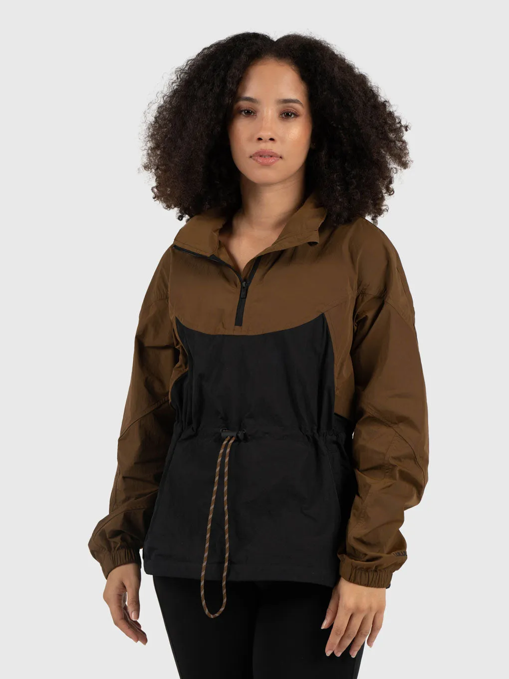 LULULEMON DEEP ARTIFACT BLACK ANORAK JACKET