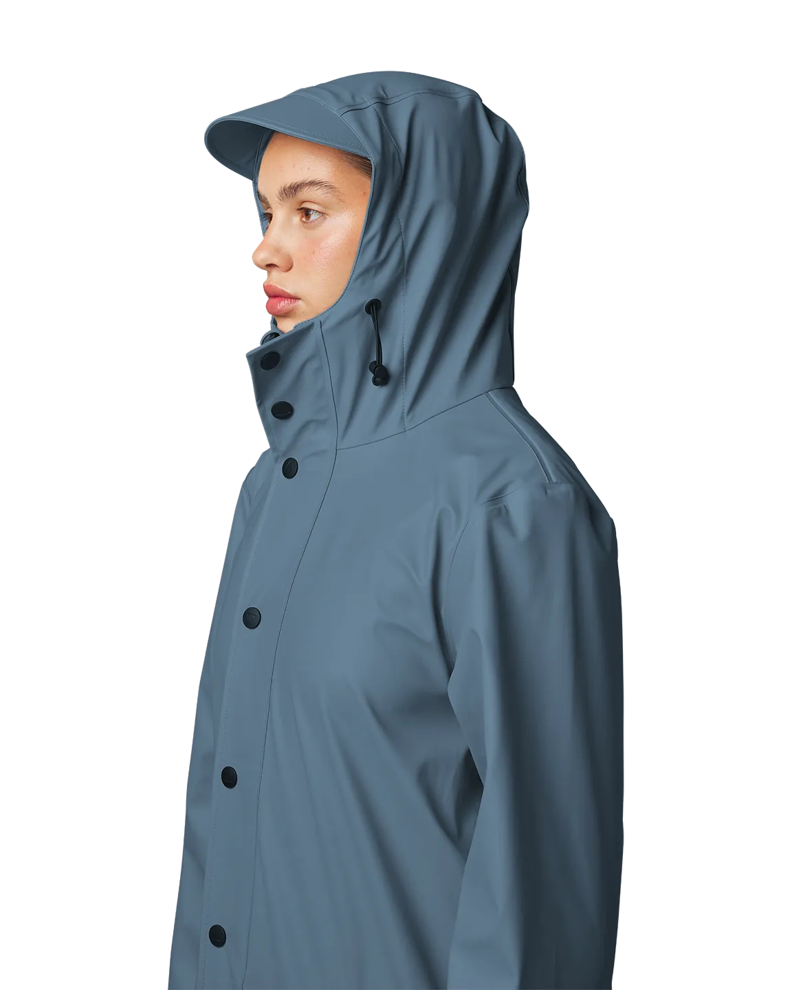 Maium Raincoat or Poncho Blue Grey