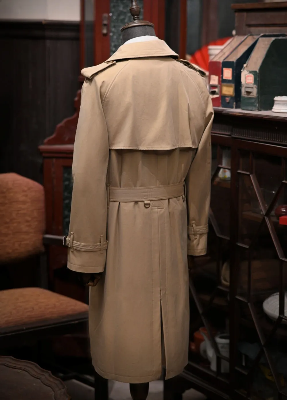 Men's Long Trench Coat