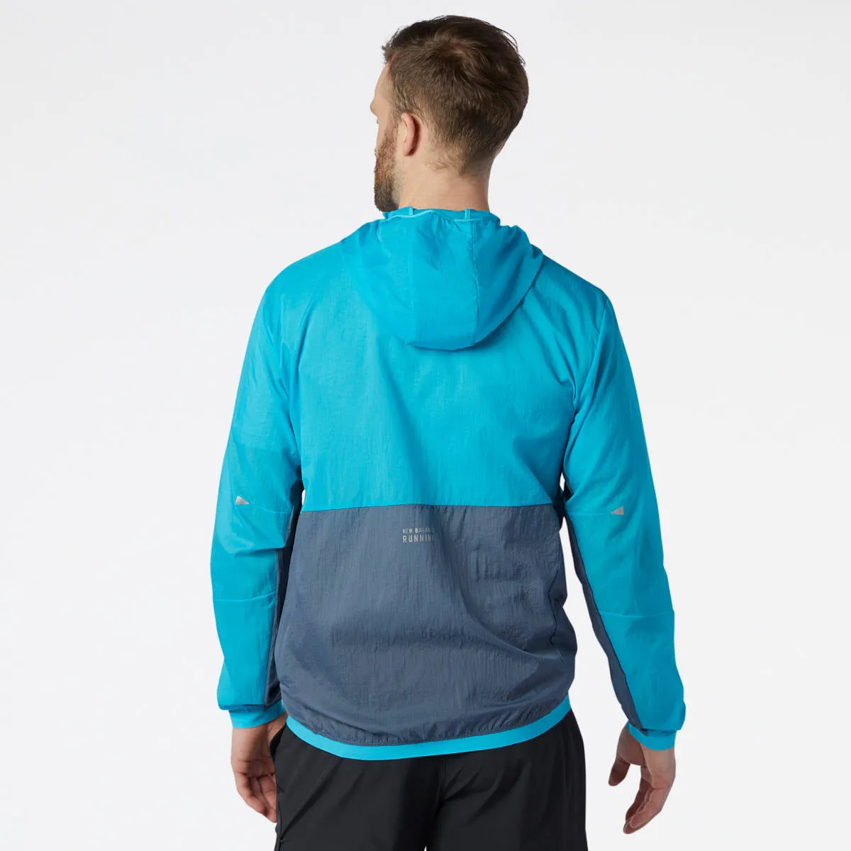 Men's New Balance Impact Run Light Pack Jacket - MJ01237-VLS