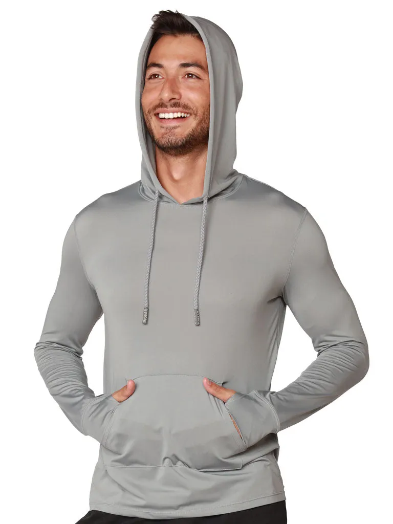 Men's solid color hoodies