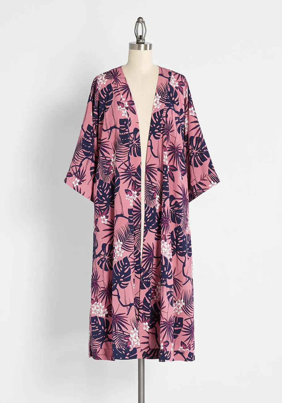 ModCloth x Collectif Feeling Tropi-cool by the Pool Kimono