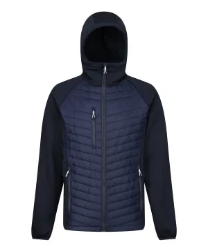 Navigate hybrid hooded jacket | Navy/Seal