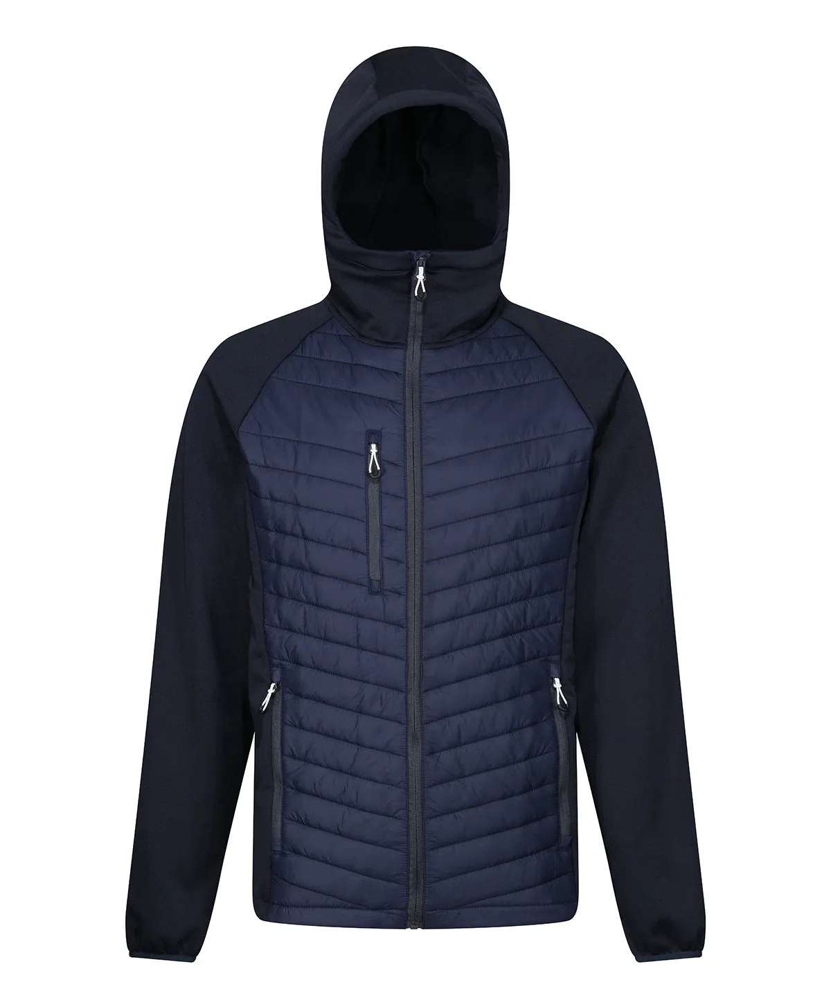 Navigate hybrid hooded jacket | Navy/Seal