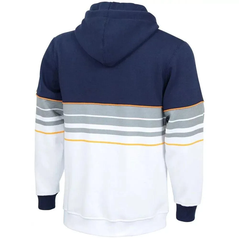 NRL Retro Zip Hoodie - North Queensland Cowboys - Full Zip - Fleece - Jacket