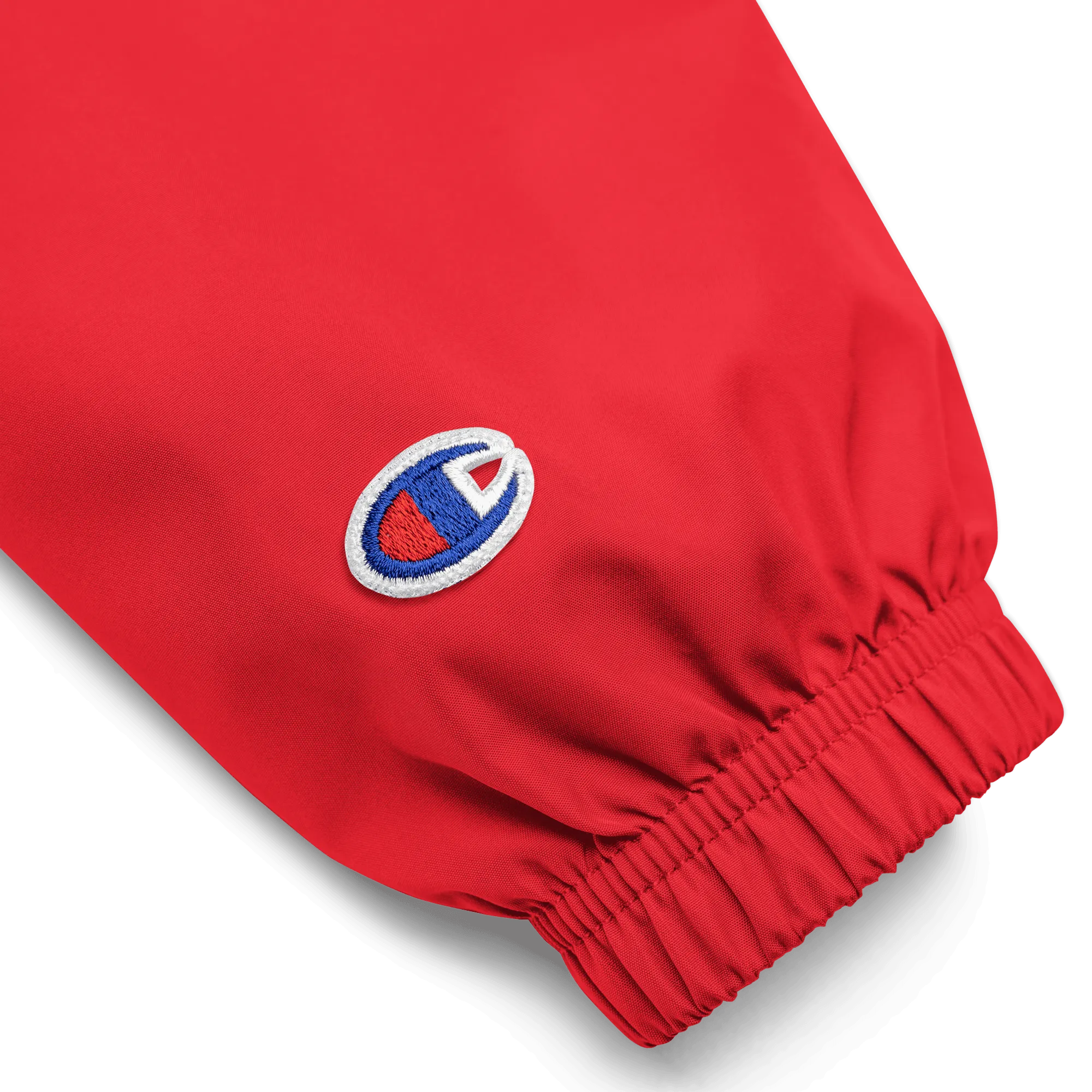 Passion® Red Champion Embroidered Packable Jacket