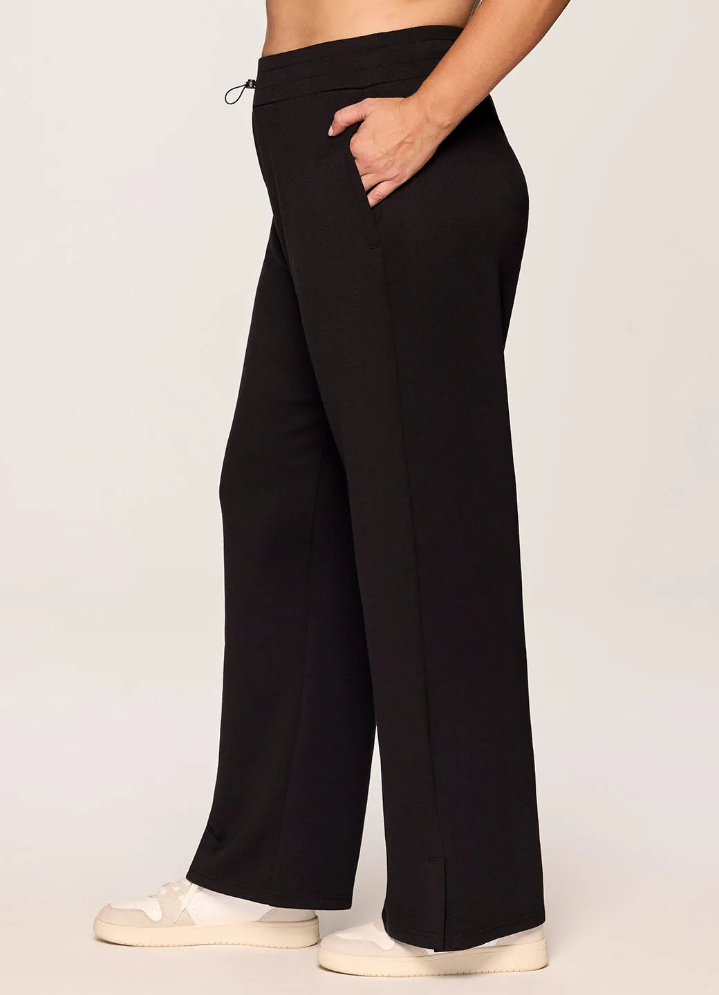 Plus Solace Scuba Wide Leg Pant