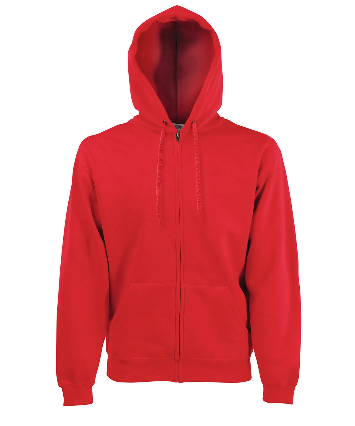 Premium 70/30 hooded sweatshirt jacket | Red