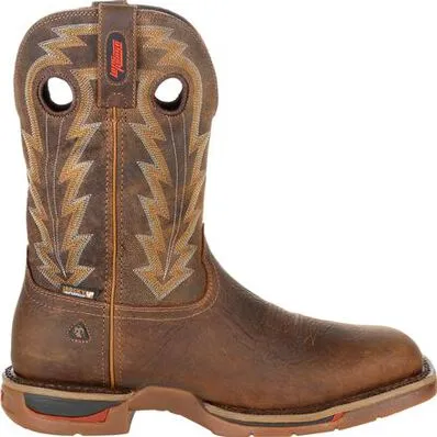 ROCKY LONG RANGE COMPOSITE TOE WATERPROOF WESTERN BOOT RKW0303