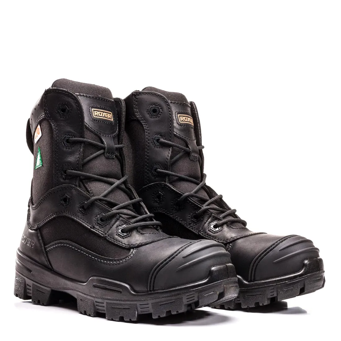 Royer Men's Ventura Cordura Black 8" Work Boot 6200VT