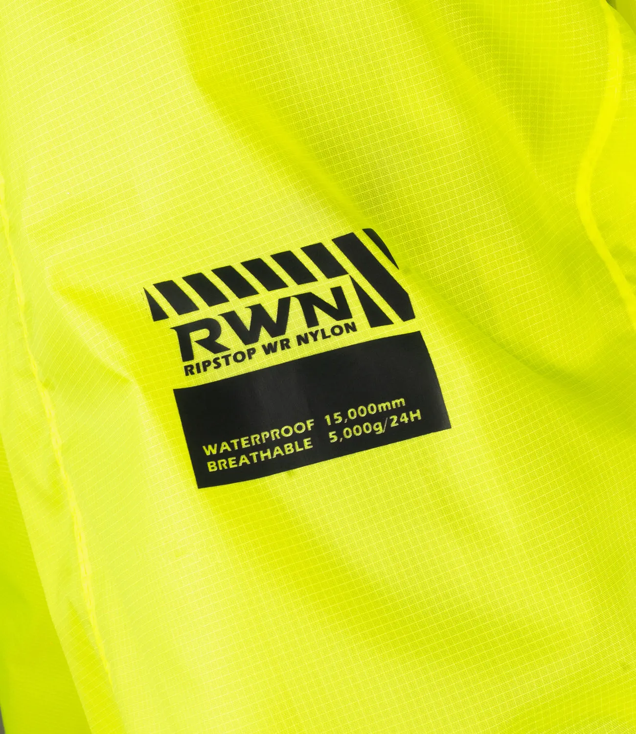 Rynox H2GO Pro 3 Rain Jacket (Hi Viz Green)