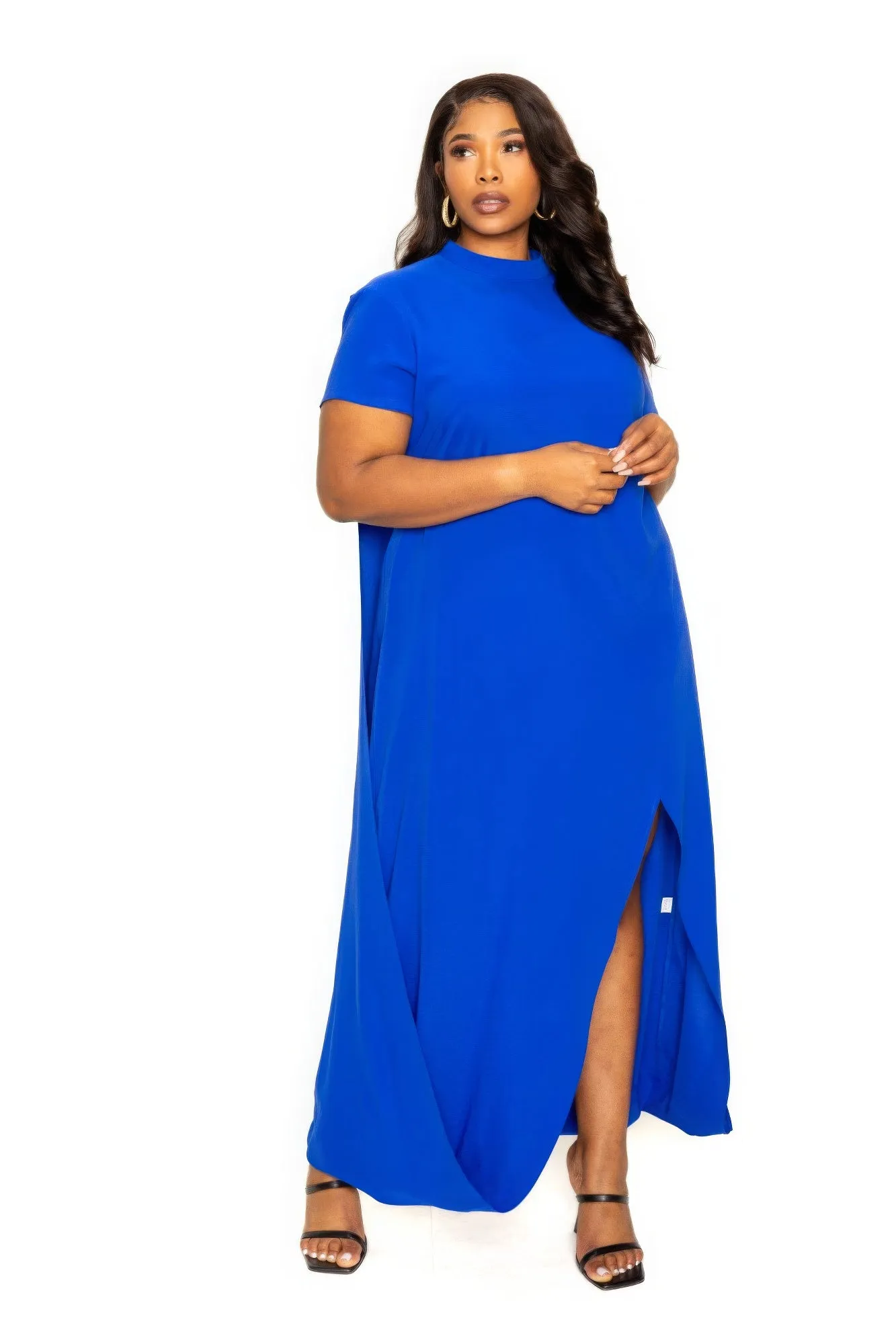 Sabrina Mock Neck Dress | 4 COLORS